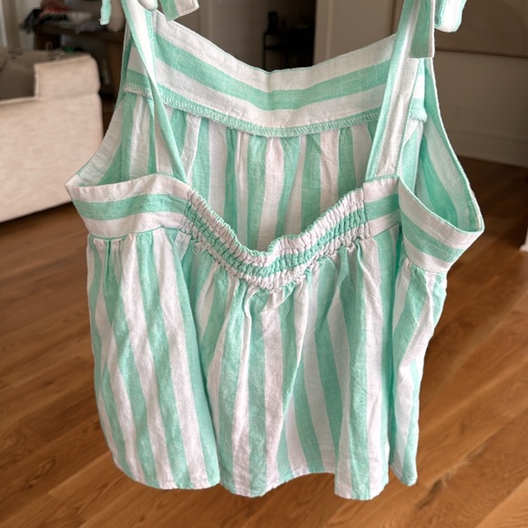 Stoney Clover for Target Striped Linen Tank Top - Picture 2 of 4